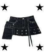Mini skirt gothic style
