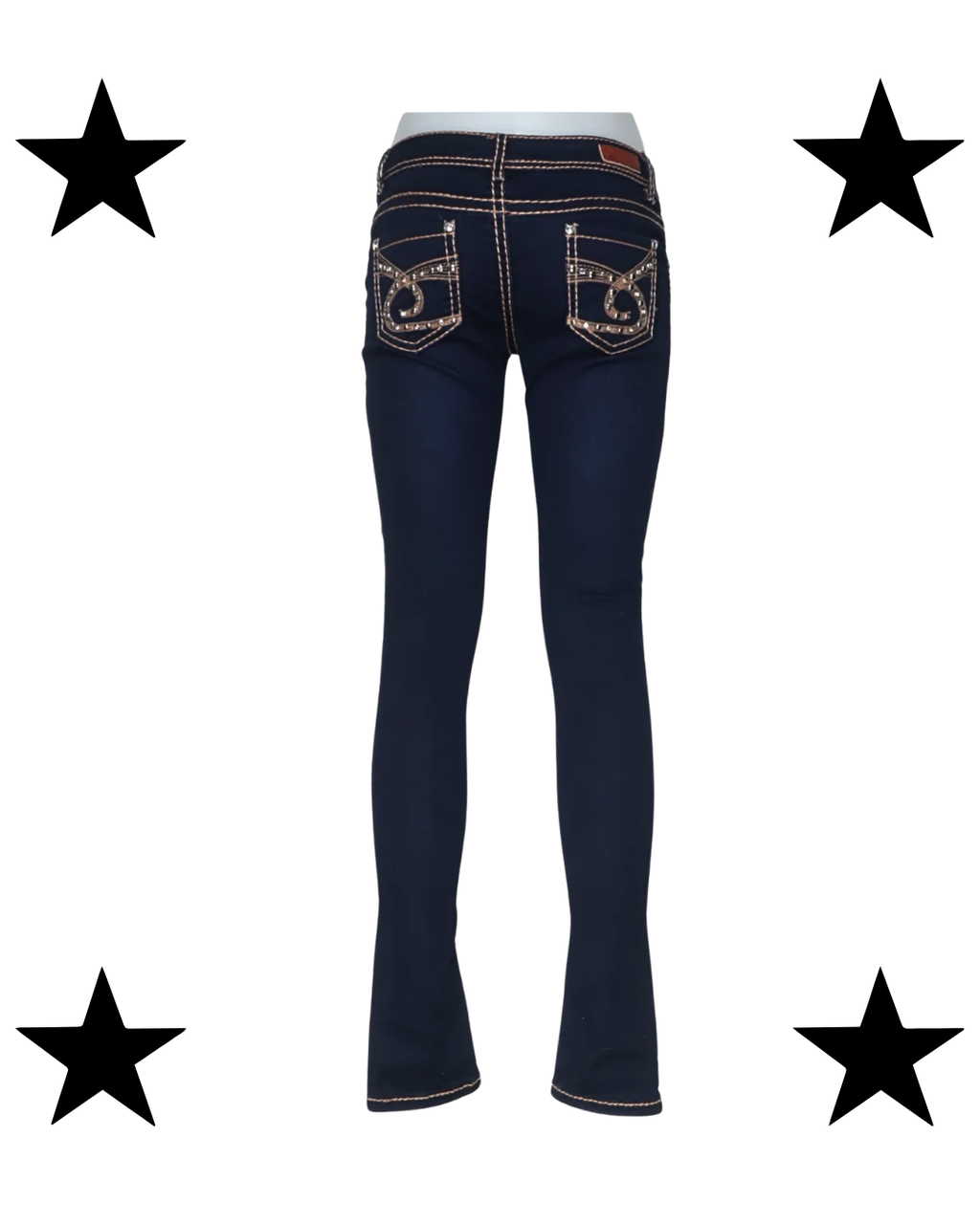 Y2K embrodery jeans