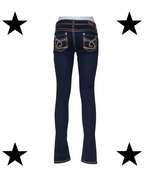 Y2K embrodery jeans
