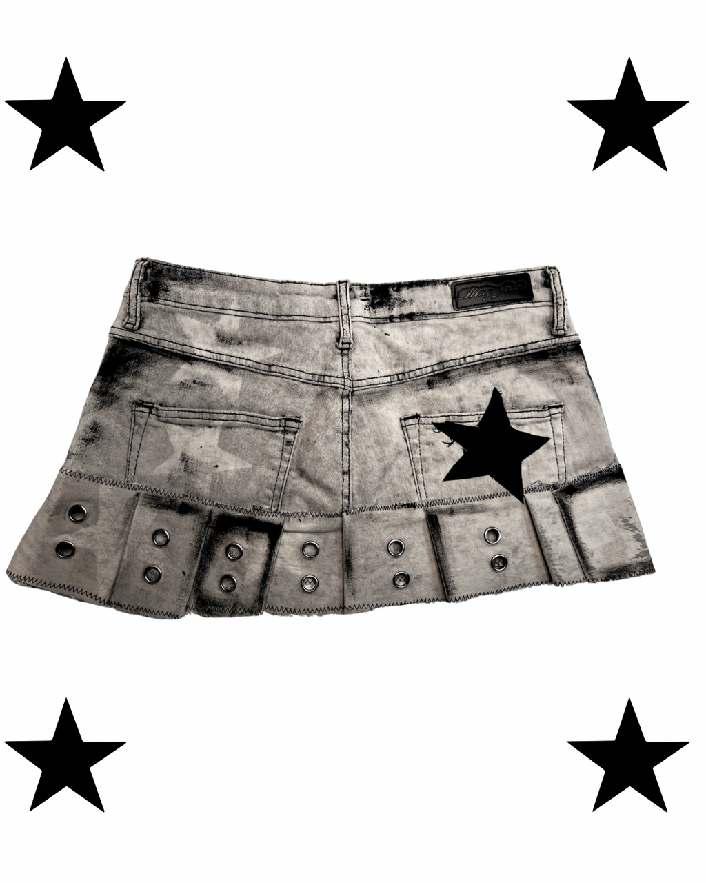 Miniskirt black star