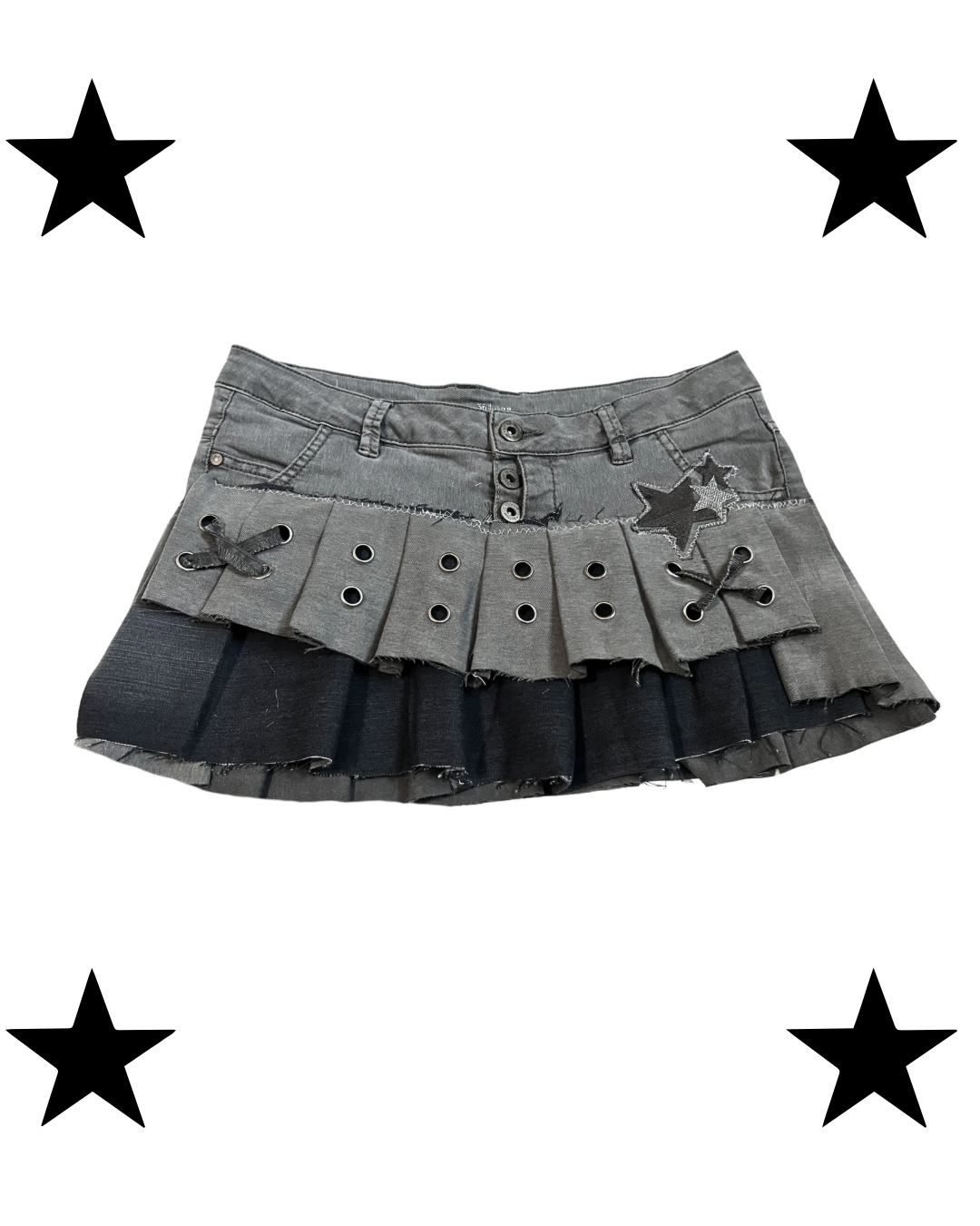 Mini skirt grey