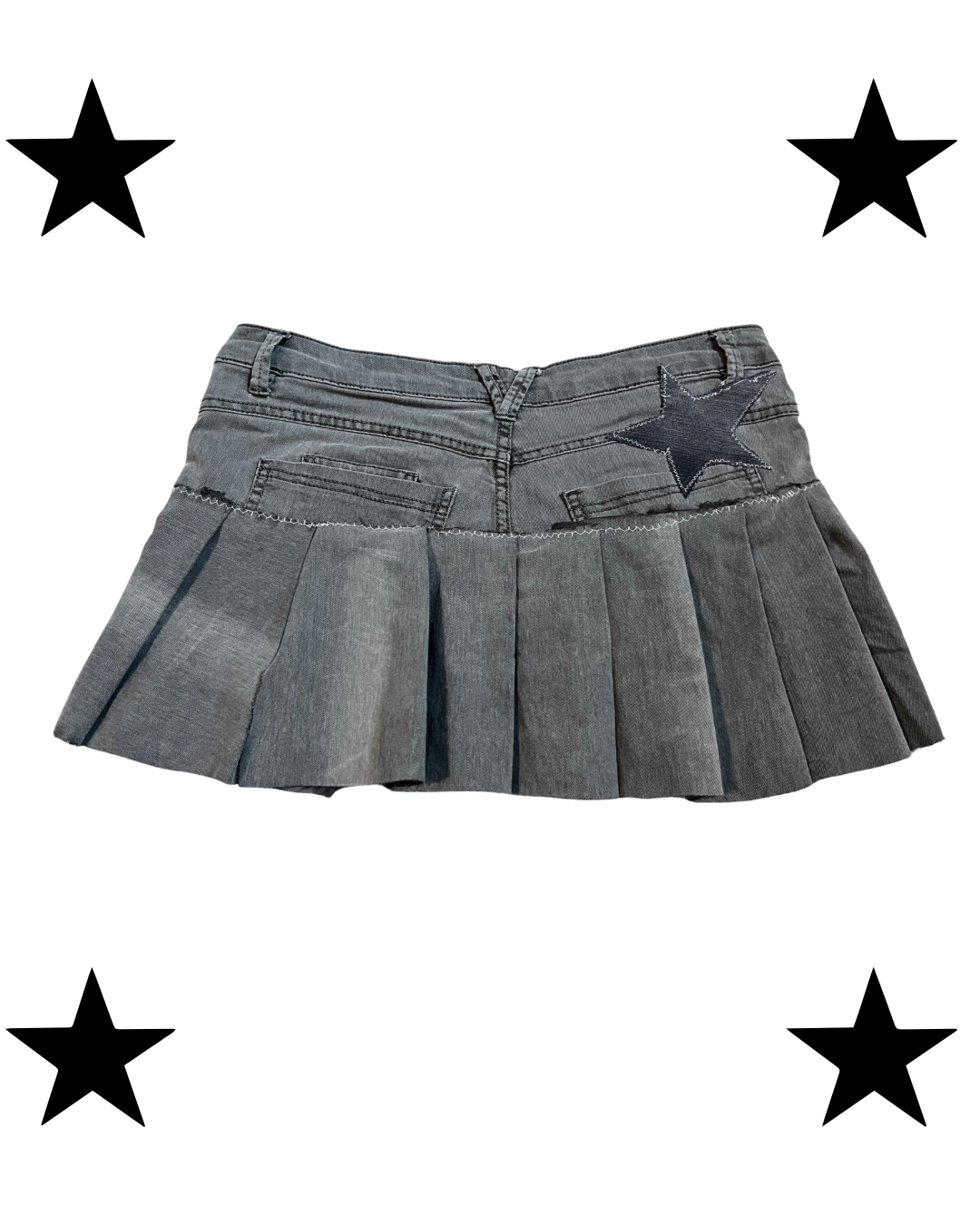 Mini skirt grey