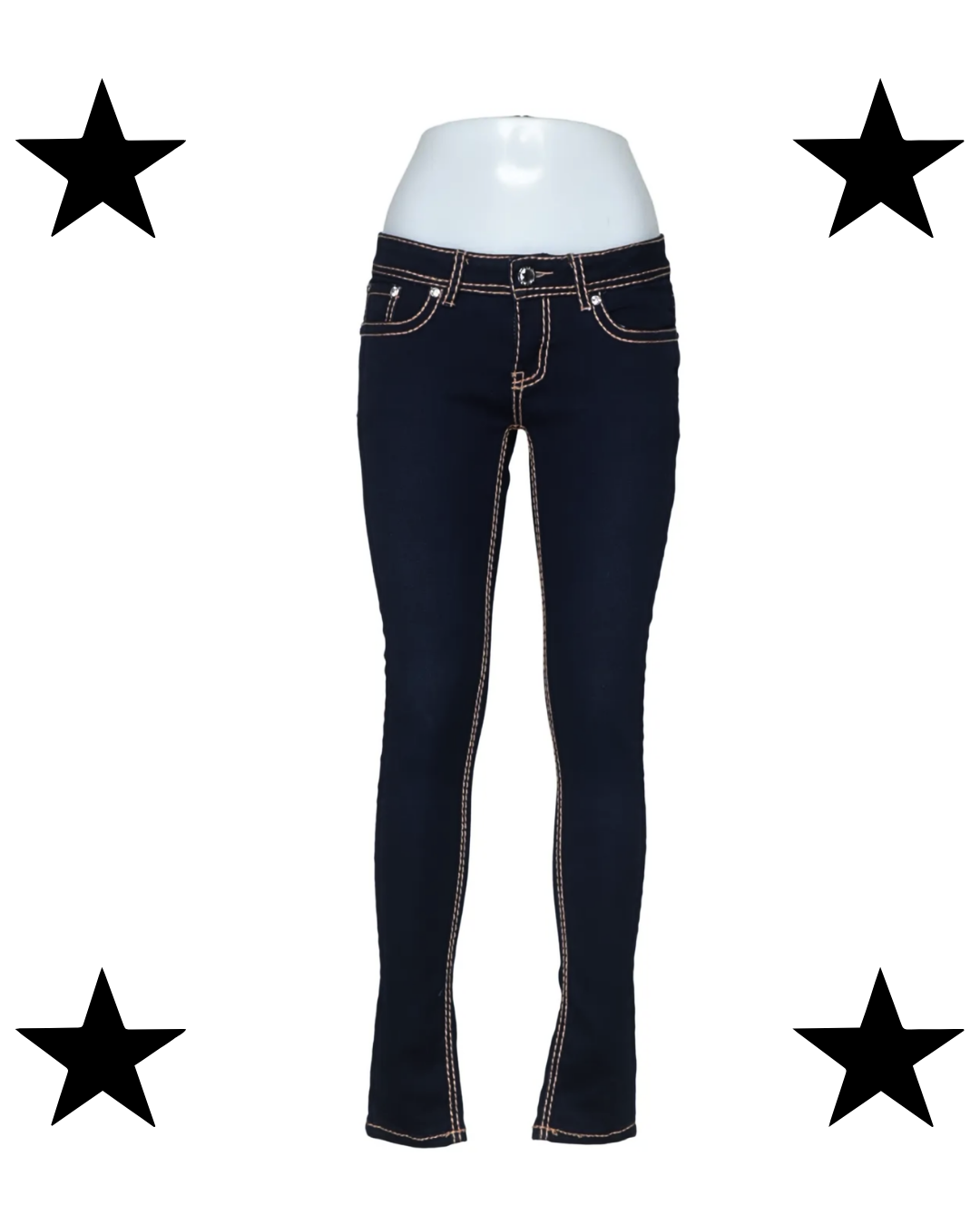 Y2K embrodery jeans