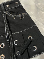Mini skirt gothic style