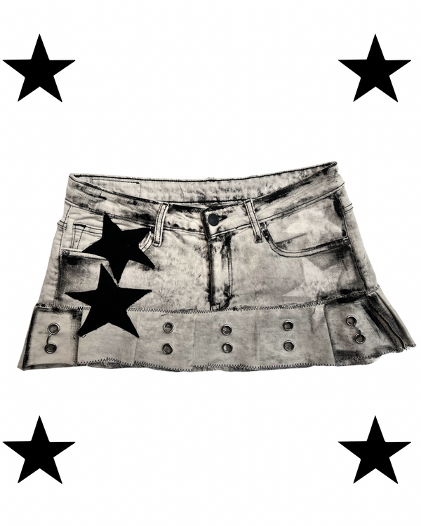 Miniskirt black star