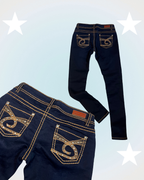 Y2K embrodery jeans