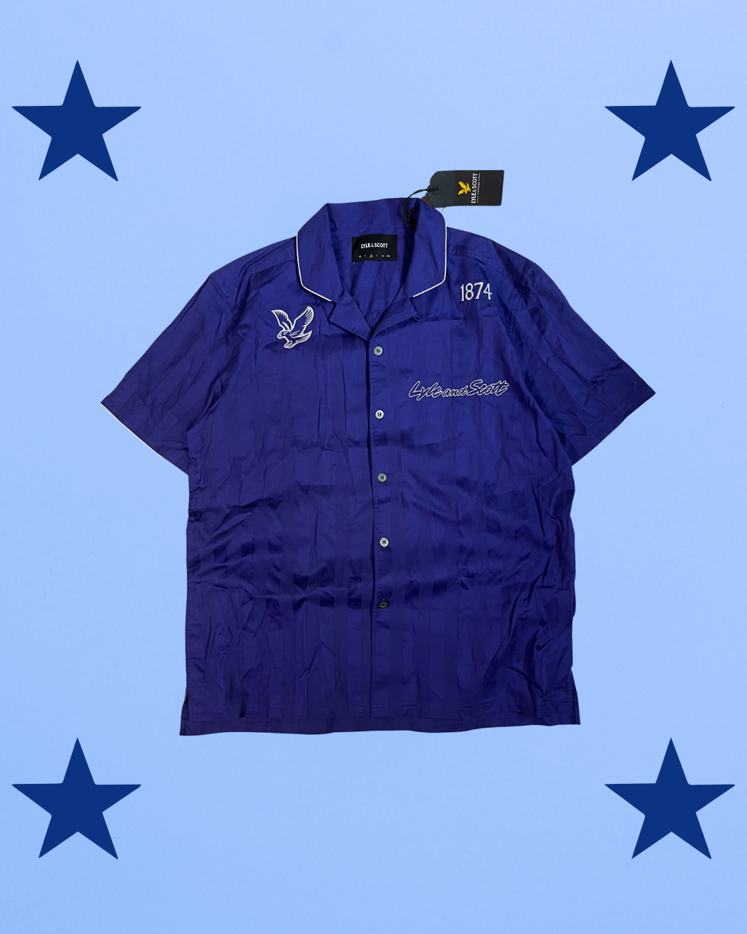 Blue shirt 1874