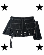 Mini skirt gothic style