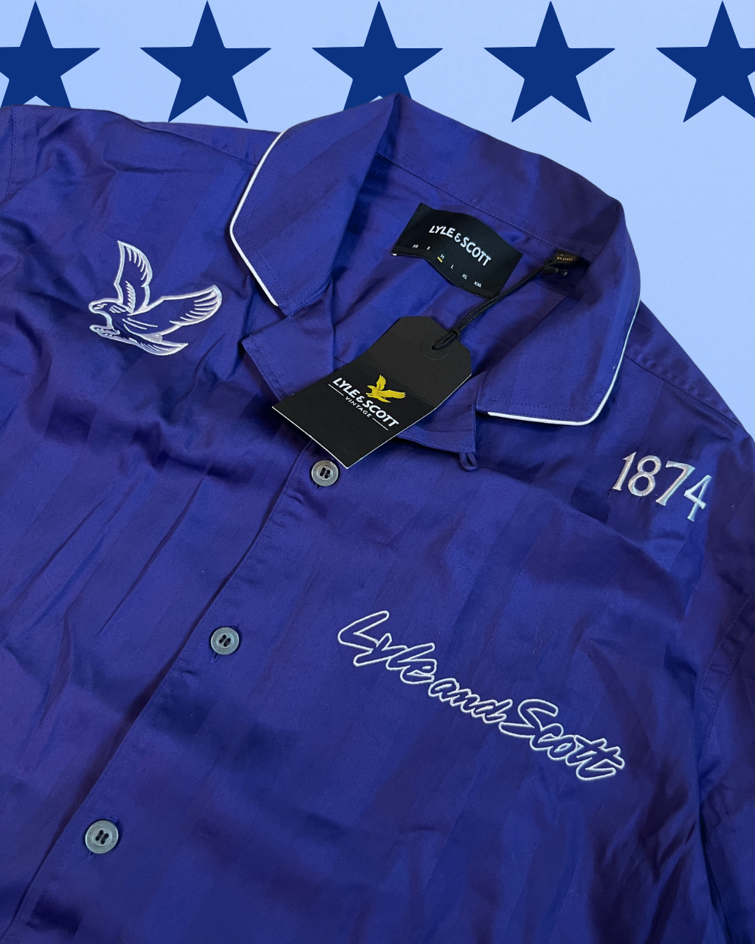 Blue shirt 1874