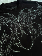 Cybersigilism cropped tshirt