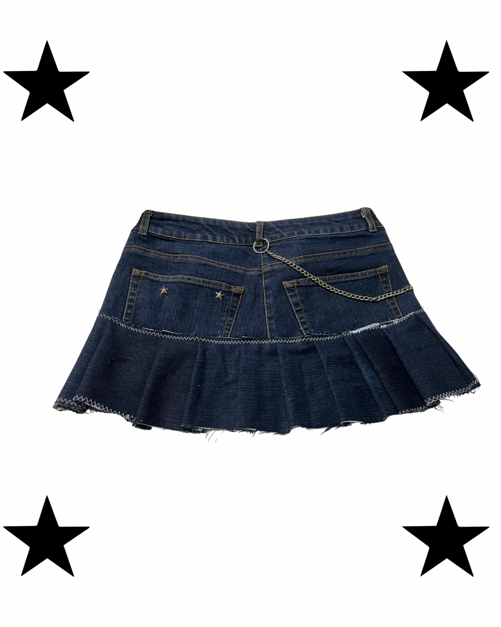 Mini skirt with keychain