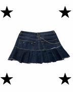 Mini skirt with keychain