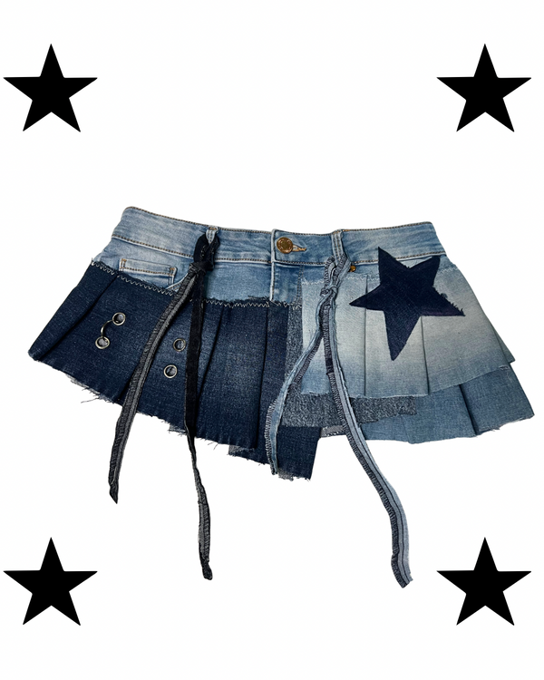 Mini skirt star Y2K