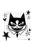 Jero The Cat Stickers