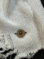 Distressed sweater