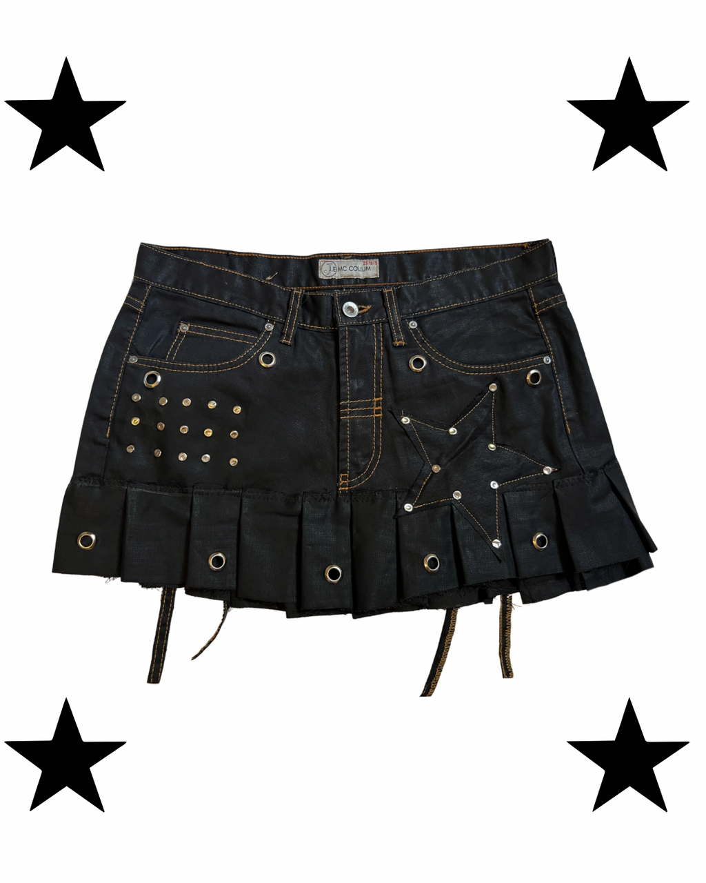 Skirt with ribbon