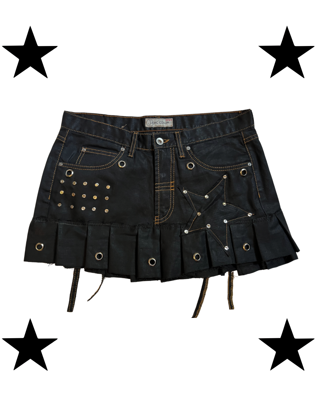 Skirt with ribbon
