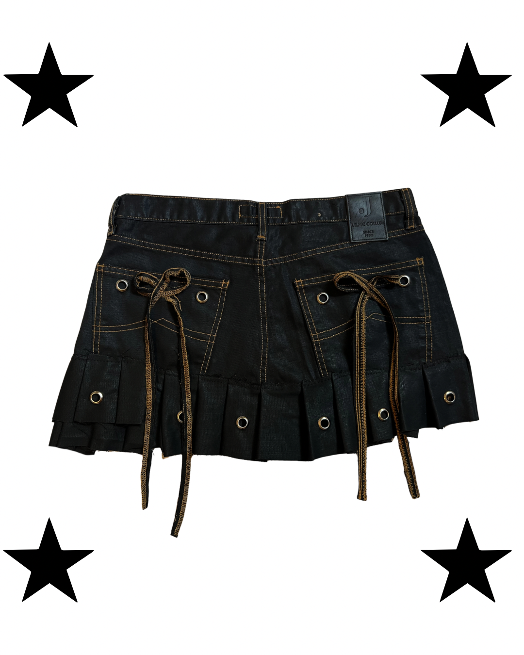 Skirt with ribbon