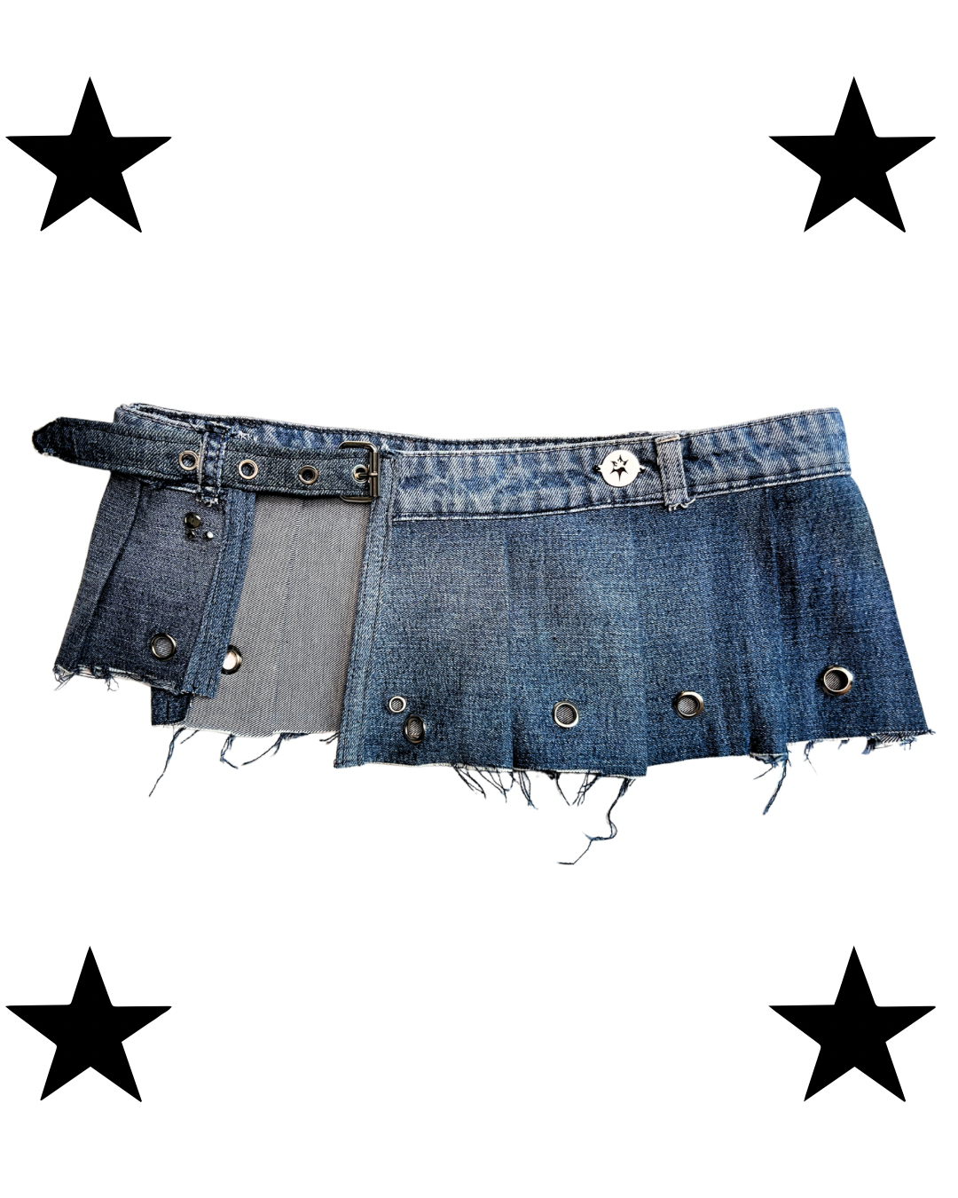 Mini skirt belt adjustable