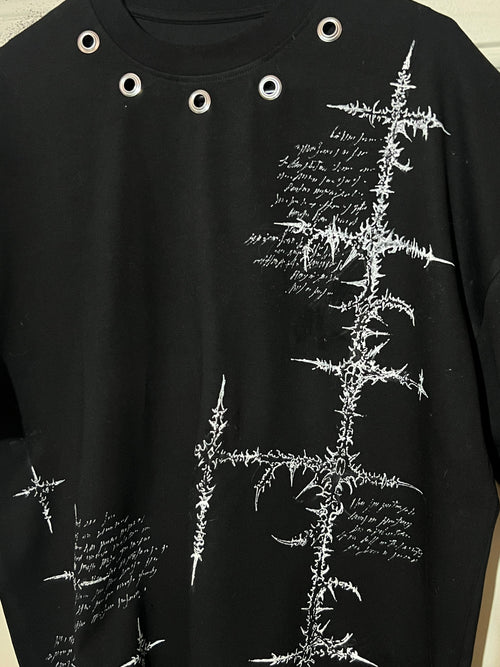 Cybersigilism handpainted tee